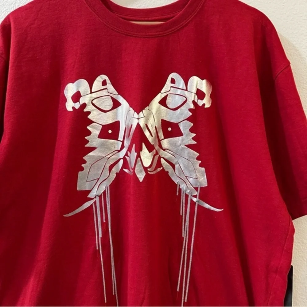 Nike Air Jordan Men's Short Sleeve Crew Neck‎ Size Large Red NWT